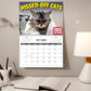 😼📅 2027-es vicces mérges macska fali naptár: Minden nap egy új hiszti – búcsú az unalmas hétköznapoktól! 🎁🐾