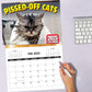 😼📅 2027-es vicces mérges macska fali naptár: Minden nap egy új hiszti – búcsú az unalmas hétköznapoktól! 🎁🐾