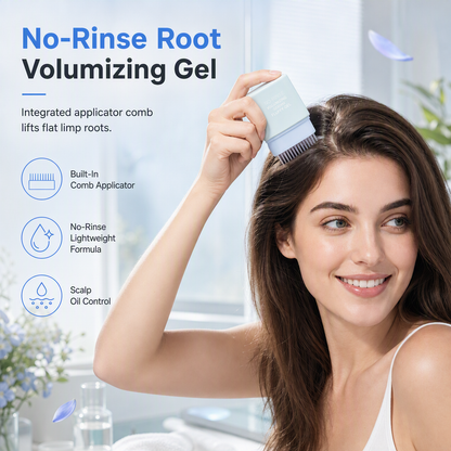 💇 Root Volumizing Gel Comb | Öblítés nélküli