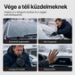 🚗❄️ Mágneses autós szélvédőtakaró – Vastagított vízálló hó- és napvédő fényvisszaverő csíkkal✨