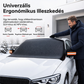 🚗❄️ Mágneses autós szélvédőtakaró – Vastagított vízálló hó- és napvédő fényvisszaverő csíkkal✨