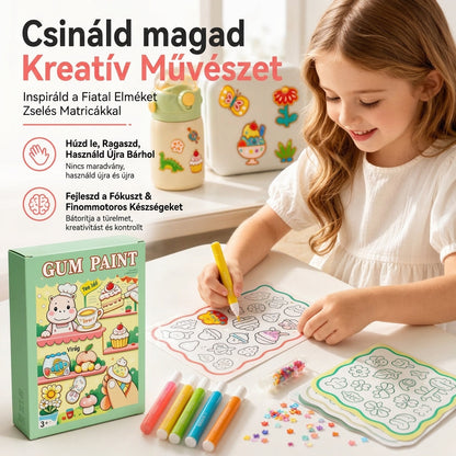 ✨ Készíts hámló ablakdíszeket pillanatok alatt! Sütés nélküli DIY zselés matrica szett 🎨