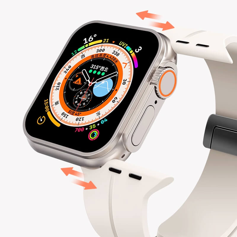 Apple Watch с магнитна сгъваема лента с катарама