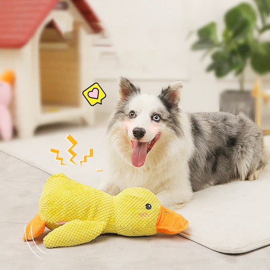 🐶Новогодишна продажба 40% разстояние🦆Плюшени играчки за кучета